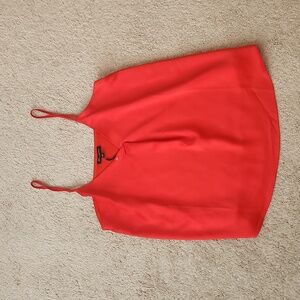 Shinestar orange spaghetti strap top NWT 2